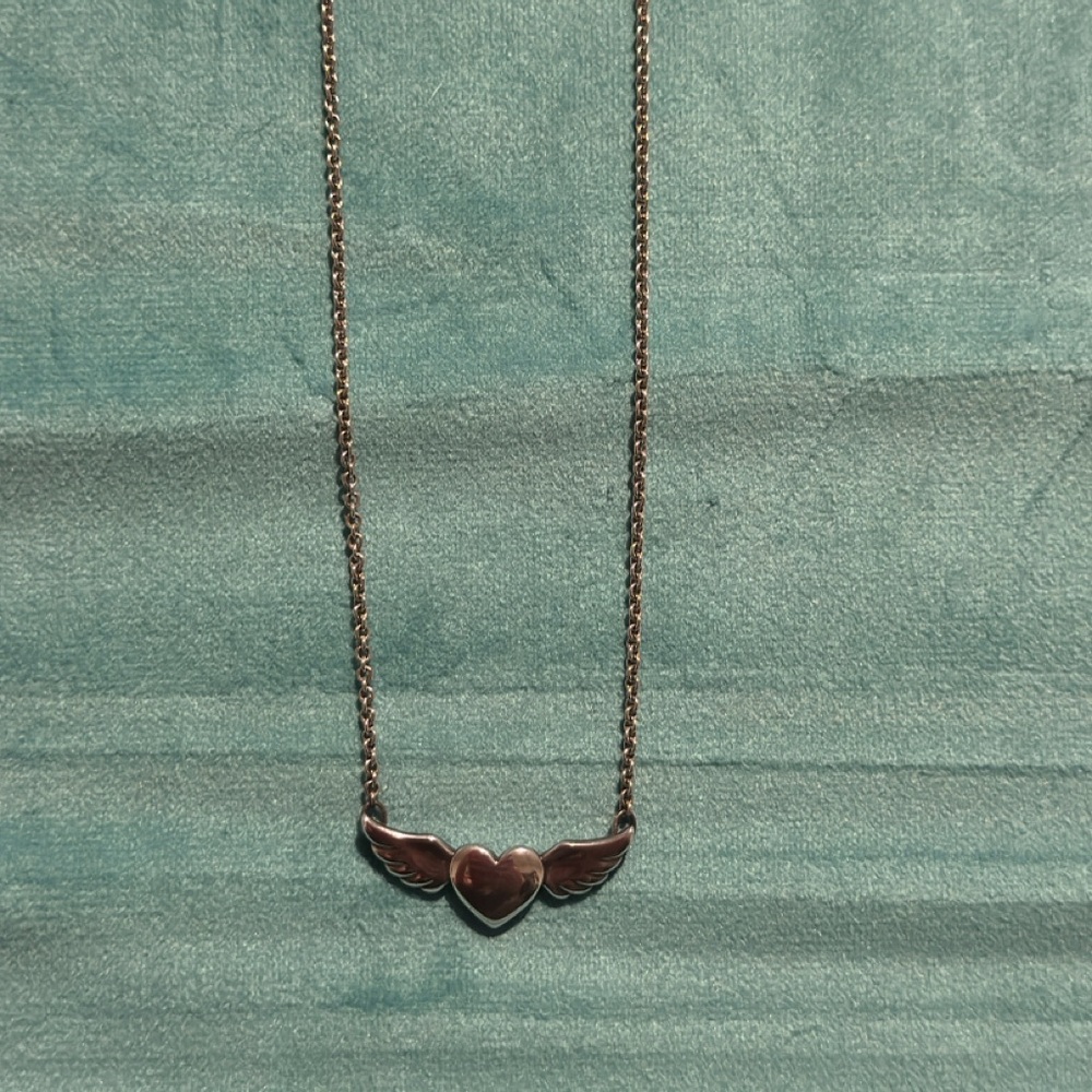 James Avery Silver Let Love Soar Necklace